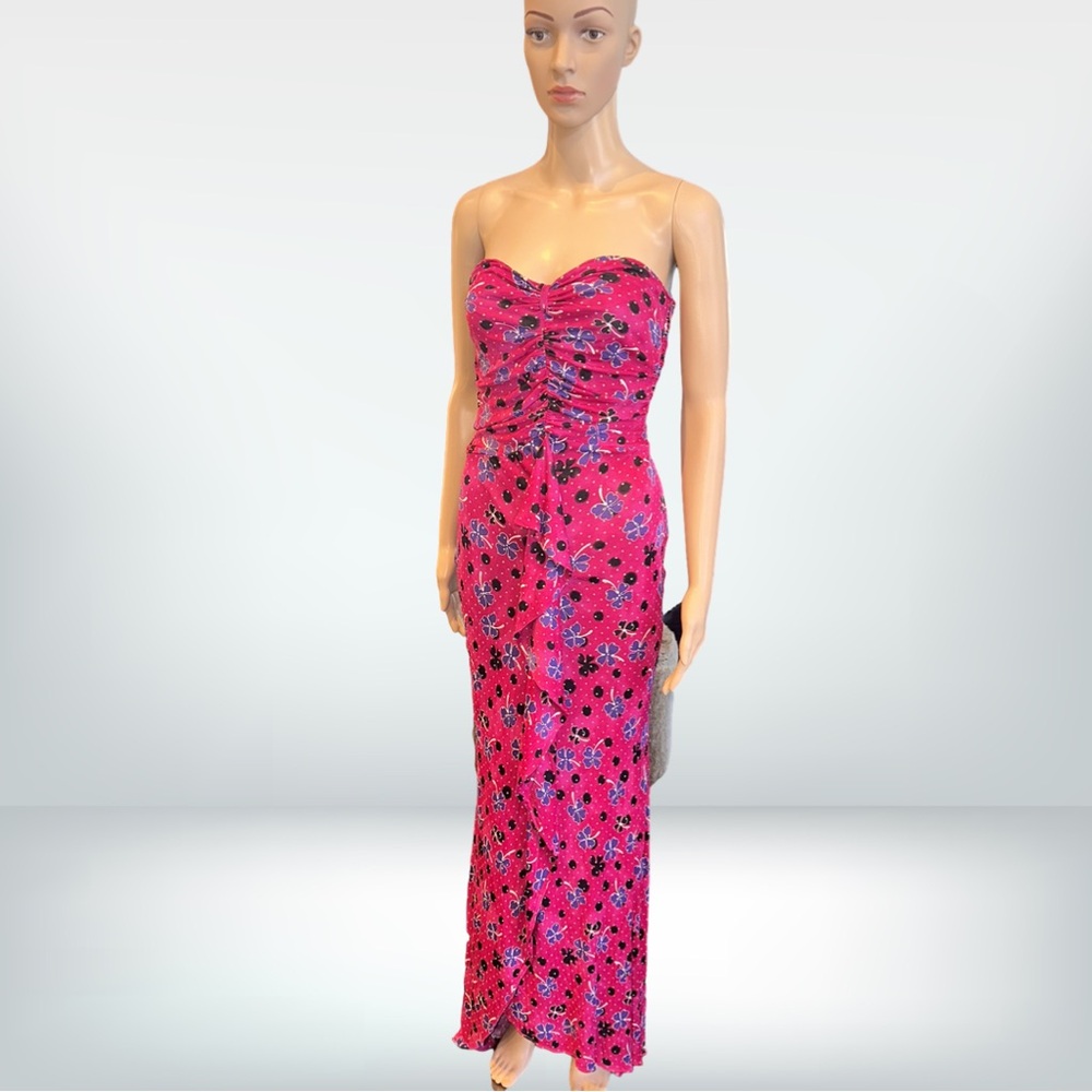 Emanuel Ungaro Vibrant Maxi Dress 42